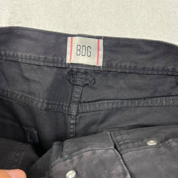 BDG Jeans Men 30 x32 Black Straight Fit Denim Cotton New Urban Outfitters‎ - Picture 10 of 16